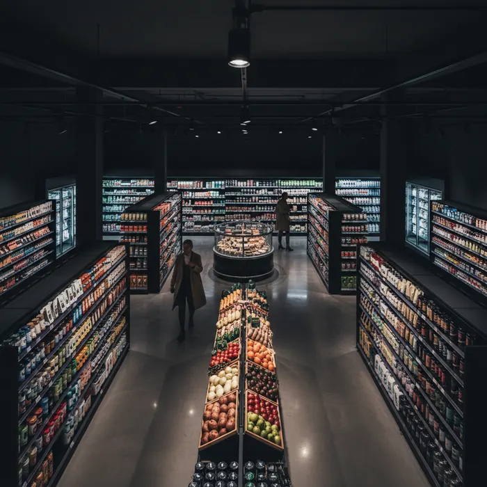 Supermarkets retail using FIVOX
